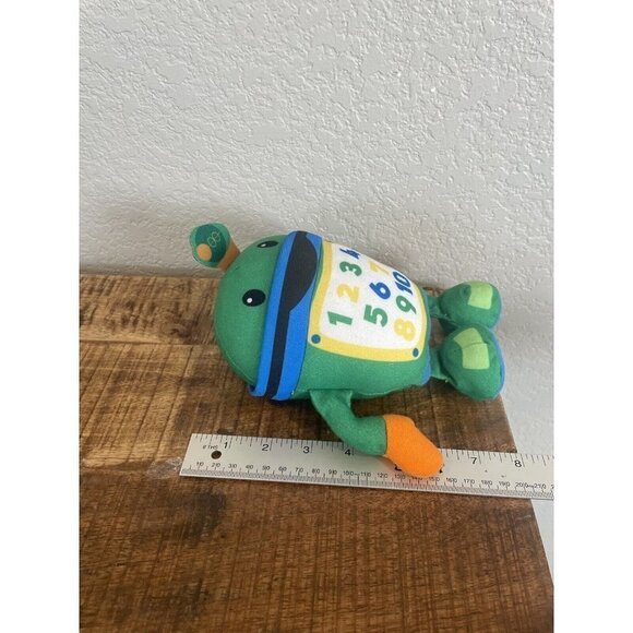 Nick Junior Nickelodeon TEAM UMIZOOMI “BOT” 9" Robot Plush Toy Green Blue 2011 - Picture 8 of 9